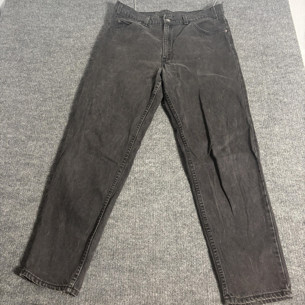 Levi's Men's Relaxed Jeans in Dark Gray